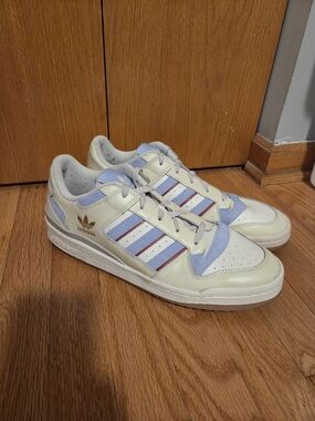 adidas Forum Low Classic- Cream Blue Dawn, Men's Size 12.5 US